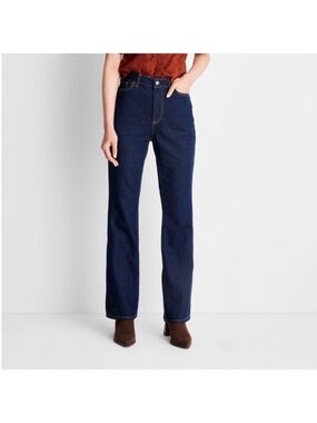 *NWT Future Collective
Women's High-Rise Flare
Denim Jeans -Size 6